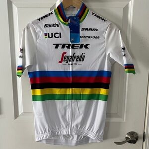 NWT Santini Trek Segafredo World Champion Cycling Jersey ‘20 size medium